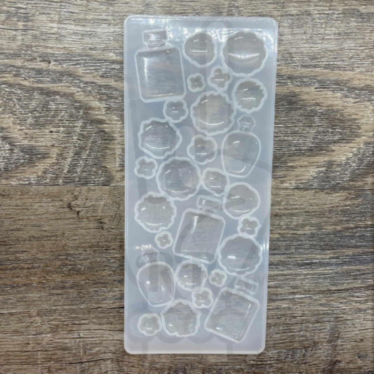 UV Resin Mini Silicone Molds for Resin Art Mini Perfume Liquor Bottles